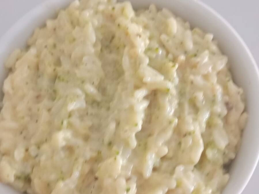 Arroz de Brócolis cremoso